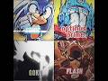 Goku vs Sonic vs optimus prime vs Flash