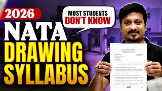 Complete Guide to NATA 2026 Drawing Section | Memory Drawing, Perspective, Colour & 3D Composition