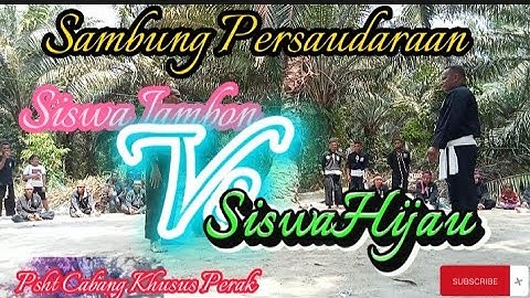Sambung Persaudaraan || Siswa Jambon V Siswa Hijau(Official Video)