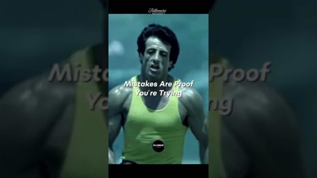 Mistakes Are Proof You're Trying 