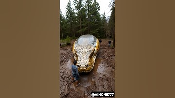 🥶 We live in a world ! #pythonsnake #bigpython #python #snake #anaconda #nature #eagle