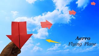 How To Make A Arrow Plane, Paper Flying Plane, Arrow Flying Plane, Symbol Of Arrow Plane