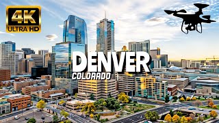 Denver, Colorado In 4K By Drone - Amazing View Of Denver, Colorado