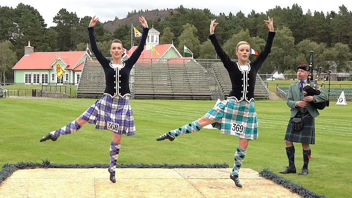 Hielan' Laddie exhibition Scottish Dance by champi...