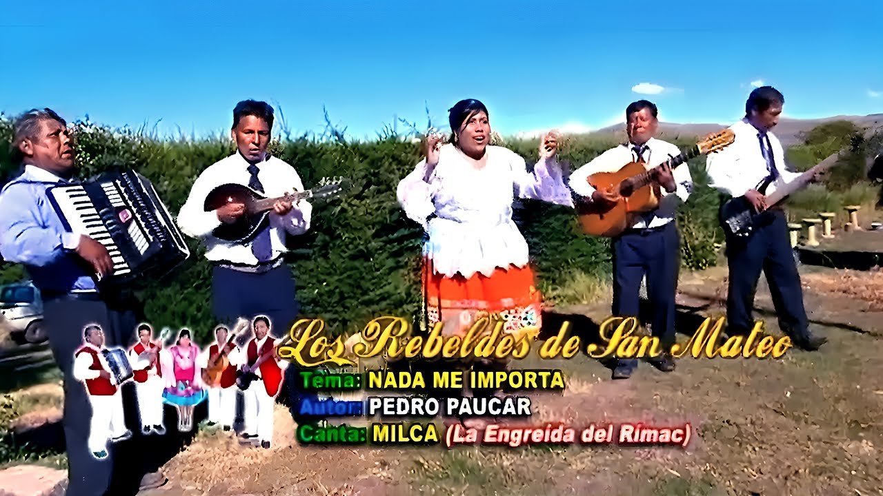 HUAYNOS ANTIGUOS de ORO - Los REBELDES de SAN MATEO (Sentimiento Huanchurino para Zapatear)