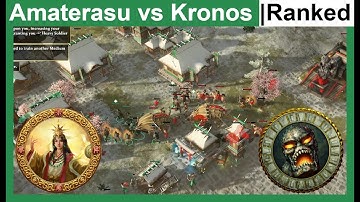 Amaterasu vs Kronos | 1v1 Ranked | Age of Mythology