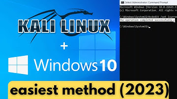 How to Install Kali Linux on Windows 10 (Using Only 1 Line)
