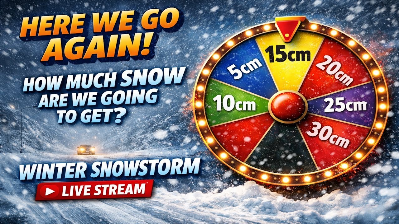 LIVE!! Coverage of the Winter Storm Impacting Eastern ON February 10th, 2026