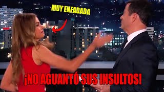 Sofía Vergara No Aguantó Las Groserías De Jimmy Kimmel