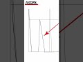 Basic Sleeve Pattern with Elbow Dart [Pattern Making Tutorial] #shorts