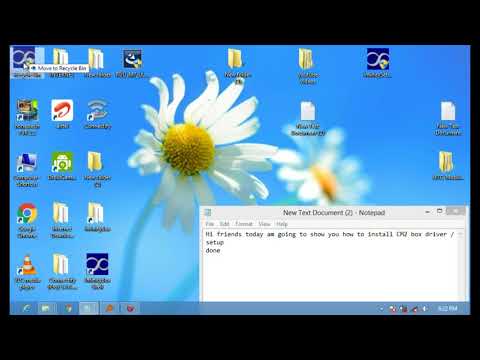 How to install CM2 driver