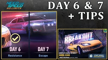 NFS No Limits | Day 6 & 7 - Winning + TIPS - Honda S2000 | Breakout Event