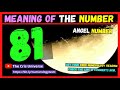 🔥❤️ 81 Angel Number Meaning - Meaning and Significance of seeing the Angel Number 81 - 81 in Love