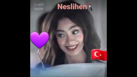 جمال نسليهان 😍💄وهي تضع في المكياج😘