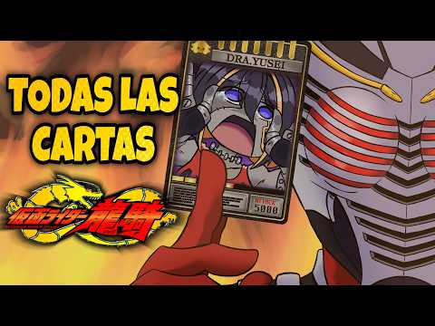 LA PRIMERA GUERRA RIDER | Kamen Rider Ryuki todas las Advent cards