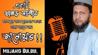 চাল চোর ডাল চোরদের  থাপ্পড় দিয়ে জবাব চোর Chor Mujahid Islam Bulbul- Sayed Ahmad.kalarab.New Gojol