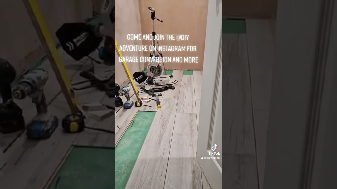 DIY GARAGE CONVERSION TO OFFICE 🏡