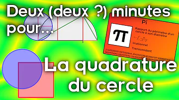 Comment résoudre la quadrature du cercle ?