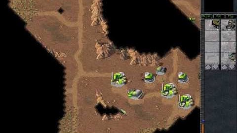vid#6 C&C95 Tiberian Dawn CnCnet Multiplayer MattAttack vs. FedaYkin