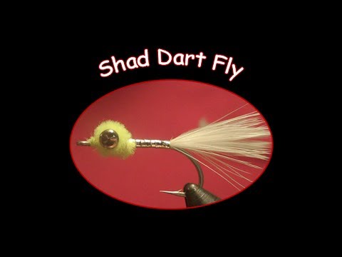 Fly Tying Session: Shad Dart Fly - YouTube