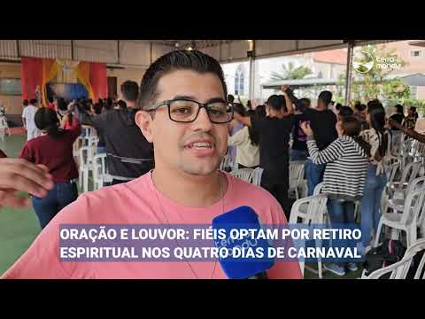 Fiéis participam de retiro de Carnaval em Pouso Alegre