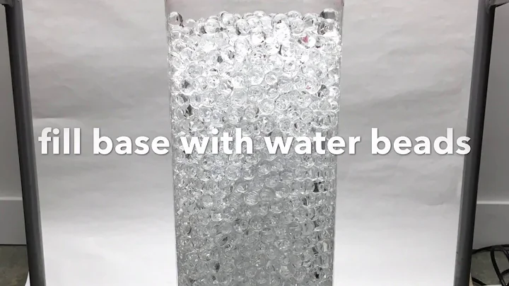 How to make water beads floating flowers