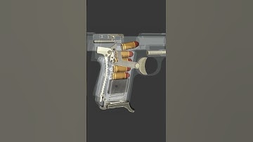 AMT Backup: Reload & Fire | 3D Animation 🔫