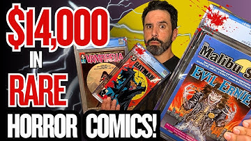 My BEST CGC unboxing yet! $14k in Horror Comics. RECAP/ RARE COMIC MARKET REPORT