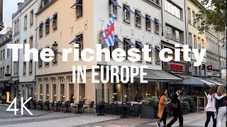 Luxembourg 🇱🇺Walking 4K #citywalk #4ktour #walking #4k #luxembourg #4kvideo #4kwalk