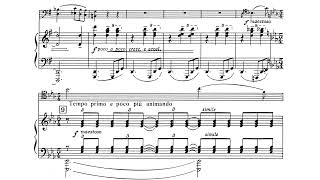 Tatiana Nikolayeva Poem In E-Flat Major For Cello And Piano Op.20 Score-Video