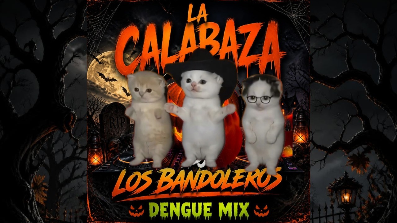 La Calabaza 🎃 - Dj Los Bandoleros Dengue Mix #tiktokviral #viralvideo #cat #guaracha #gogueo