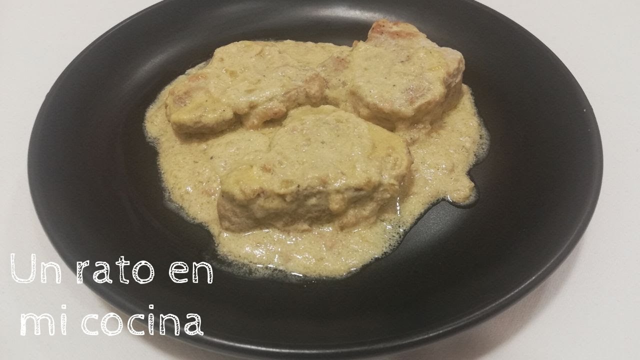 Como hacer SOLOMILLO de cerdo con salsa de FOIE RAPIDO Y FACIL(2020)