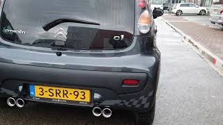 Citroen C1 Duplex Exhaust Sound System Sportuitlaat Uitlaat By Maxiperformance Nl