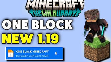 One Block Minecraft 1.19 || One Block Map - Flaming Soul Gaming