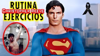 Christopher Reeve entrenamiento Superman (1978) CARLOS RENDON PERSONAL TRAINER