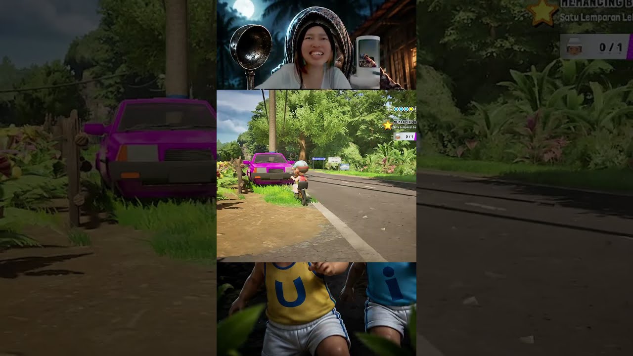 LIVE UPIN IPIN DI HANTUI SUARA NENEK GAYUNG #shorts #trending #viral #upinipin