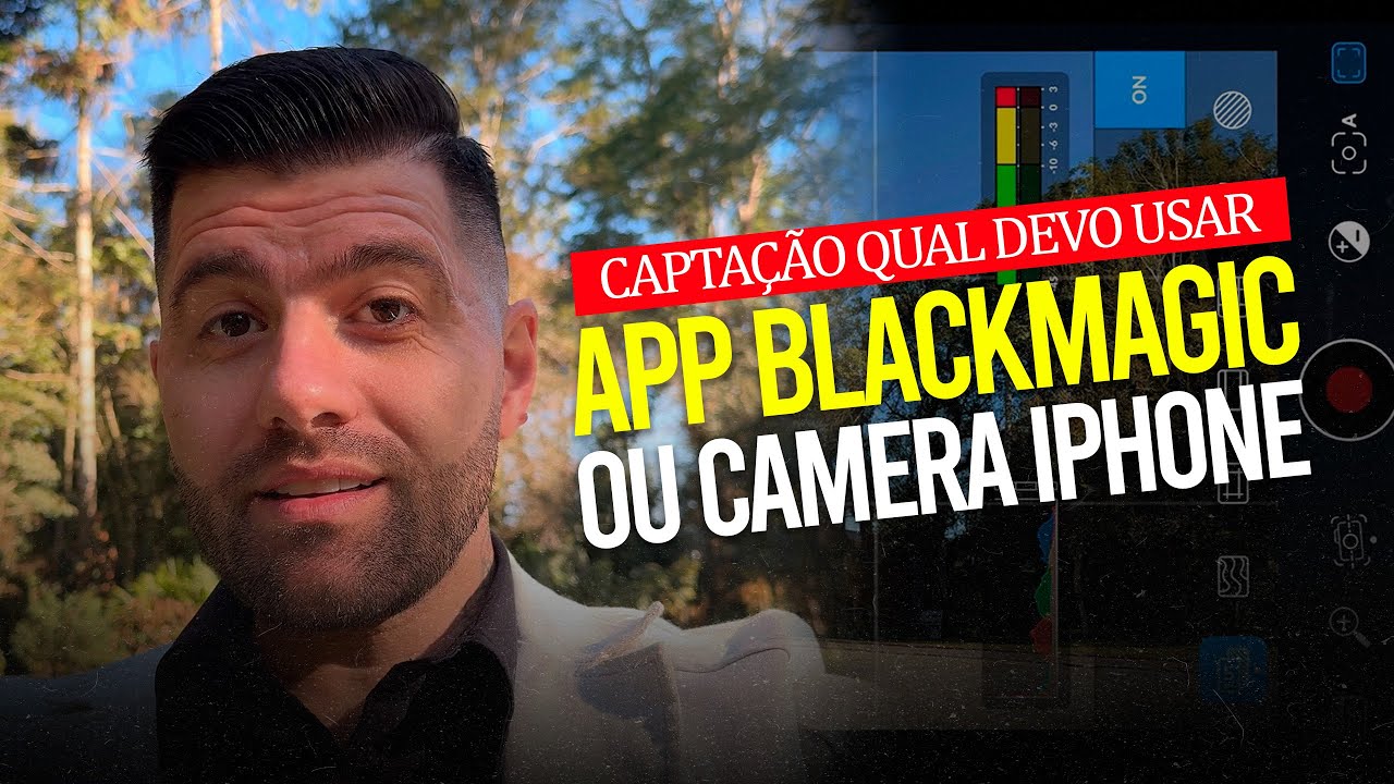 Gravar Casamentos com Câmera Nativa ou App Blackmagic? Storymaker De Casamento Pro 5k- Aula 3