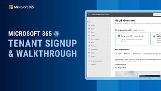 Microsoft 365 Tenant Signup & Walkthrough From Scratch