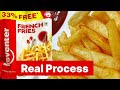 FRENCH FRIES 🍟 MAKING | REAL PROCESS | @tastyslice