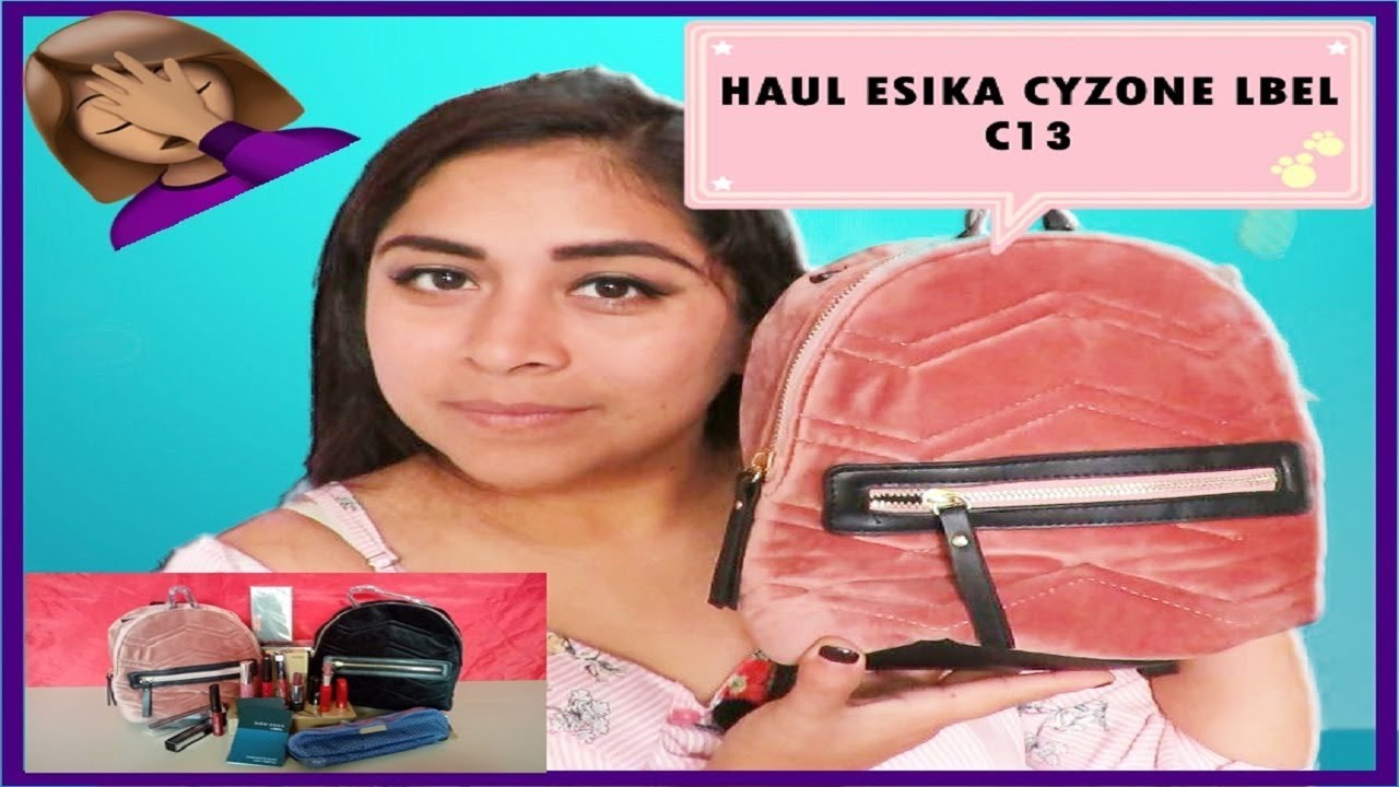 HAUL ESIKA CYZONE LBEL C13 2018 - YouTube