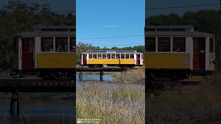 Connecticut Company Car At The Shore Line Trolley Museum #shorts