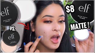 NEW ELF MATTE PUTTY PRIMER | ALL DAY WEAR TEST (OILY SKIN REVIEW) |Taisha