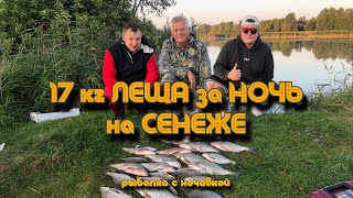 17,5 кг ЛЕЩА за НОЧЬ! РЫБАЛКА С НОЧЕВКОЙ