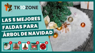 Las 5 mejores faldas para árbol de Navidad