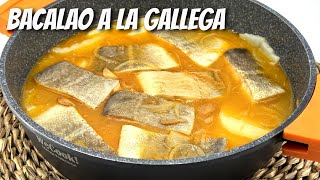 Bacalao a la gallega con un sabor increíble  Receta de Javier Romero