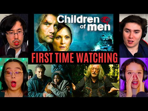 REACTING to *Children of Men* THIS IS HEARTBREAKING! (First Time Watching) Sci-fi Movies