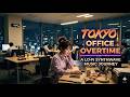 Tokyo Office Overtime | Late Night Corporate Ambient for Focus &amp; Productivity