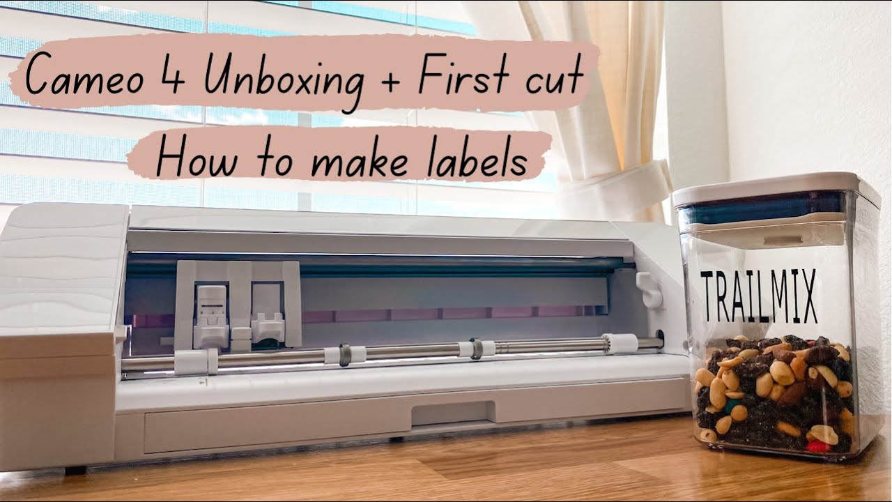 How to make labels in Design Studio and print using Cameo 4