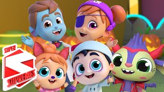 five little monsters spooky halloween song educational nursery