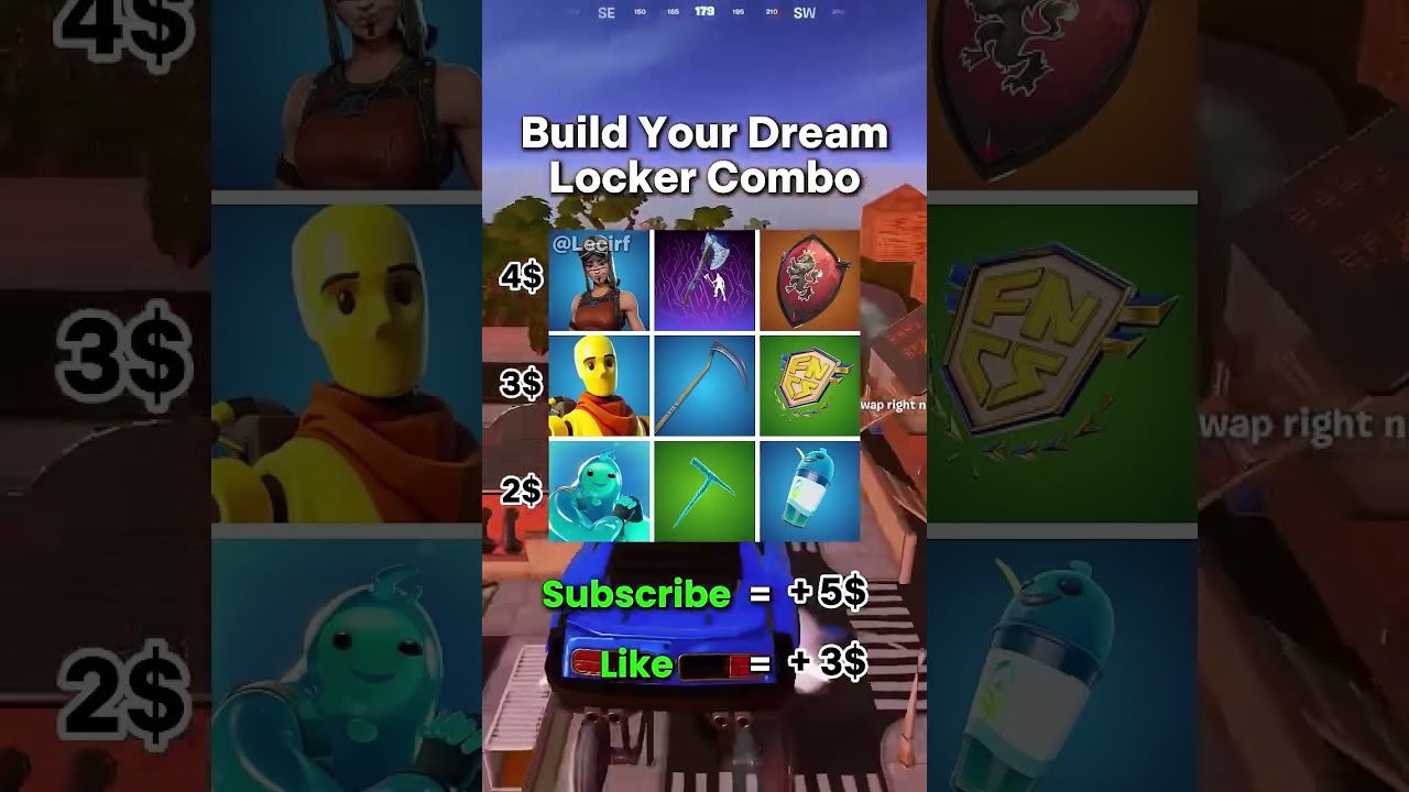 Build your dream locker combo 